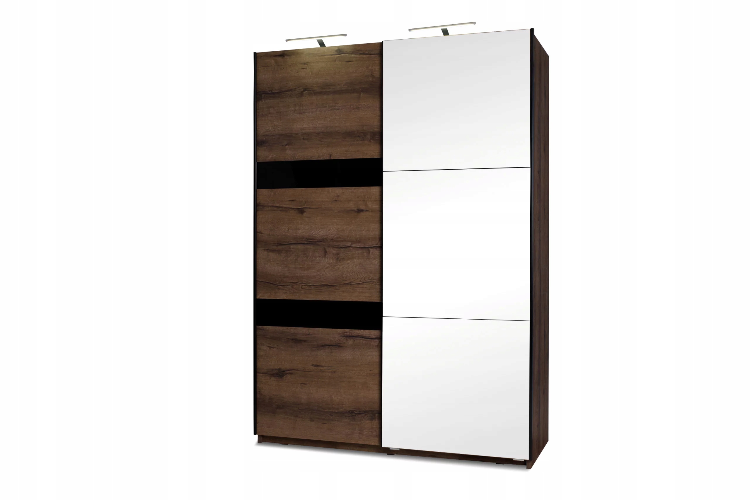 Skříň Se Zrcadlem 150x215x69 dub klášterní Mero Konsimo
