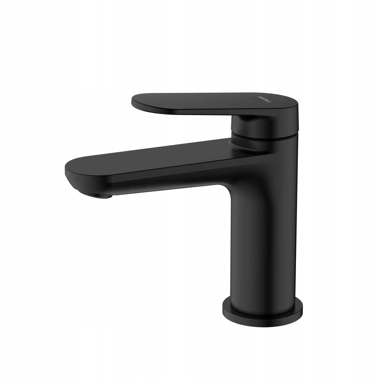 Umyvadlová baterie černá mat Avapax Lunepo, stojící montáž, 137 mm