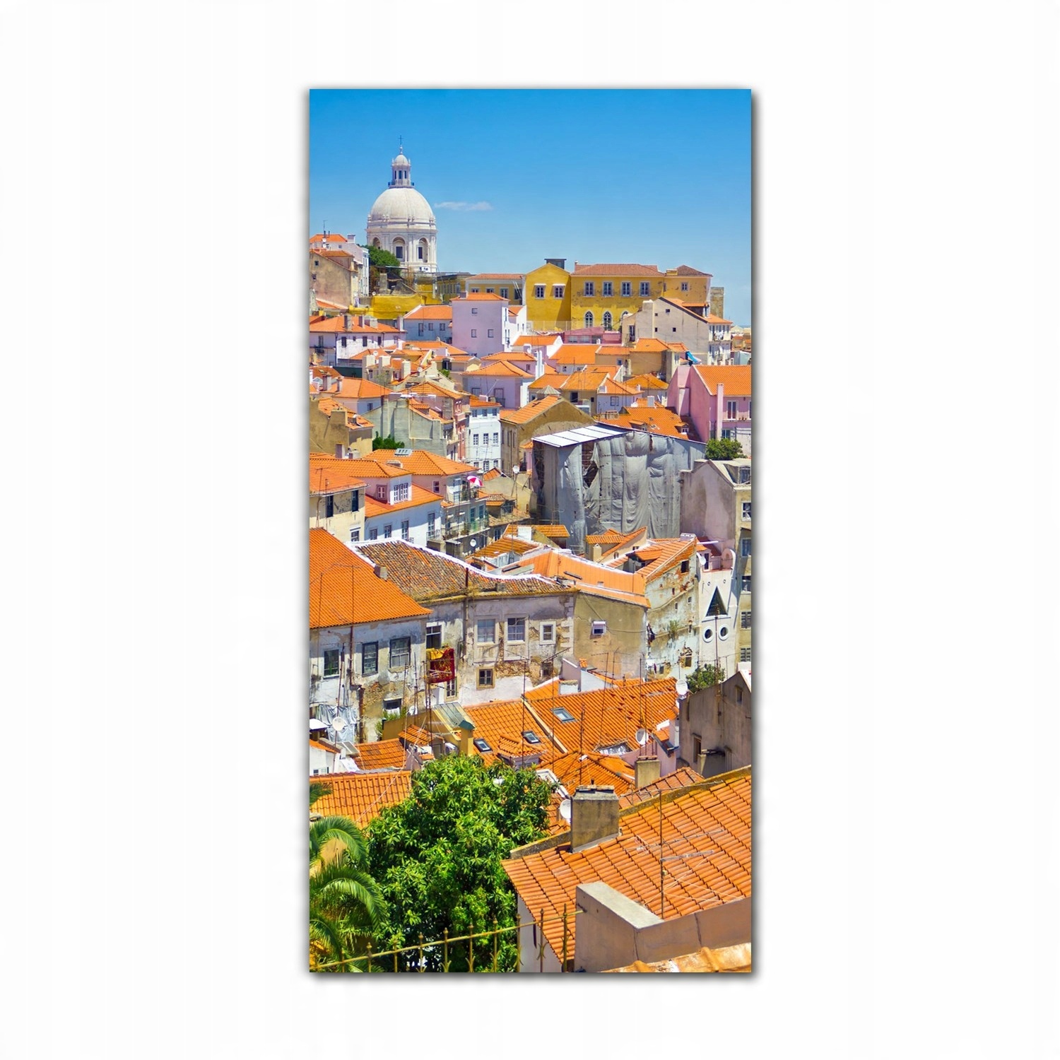 

Obrazy szklane do kuchni 70x140 Portugalia Lizbona