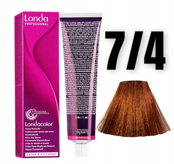 

Londa Farba Londacolor Permanent 7/4 60ml