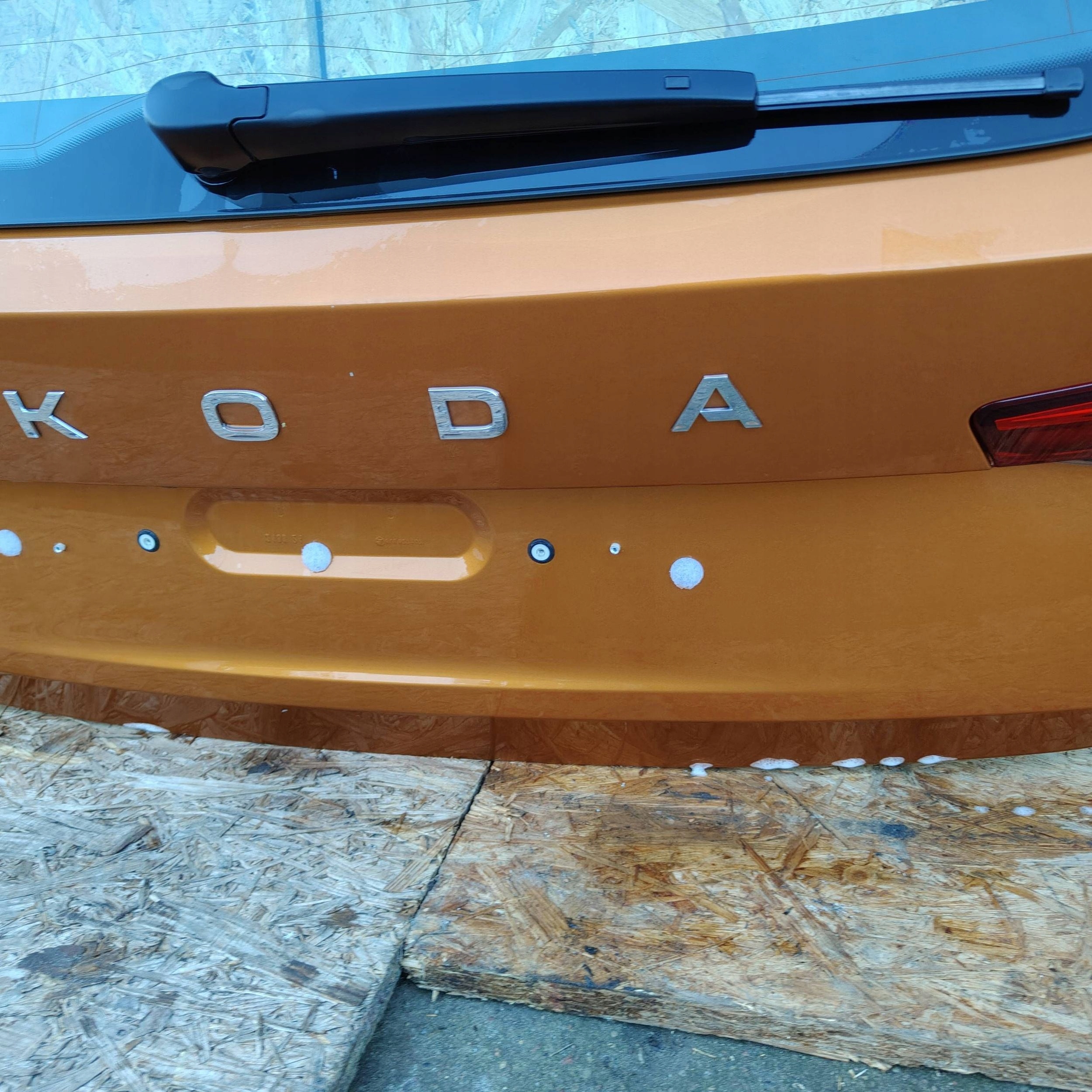 trunk door boot Skoda Fabia Mk4 (6VA)