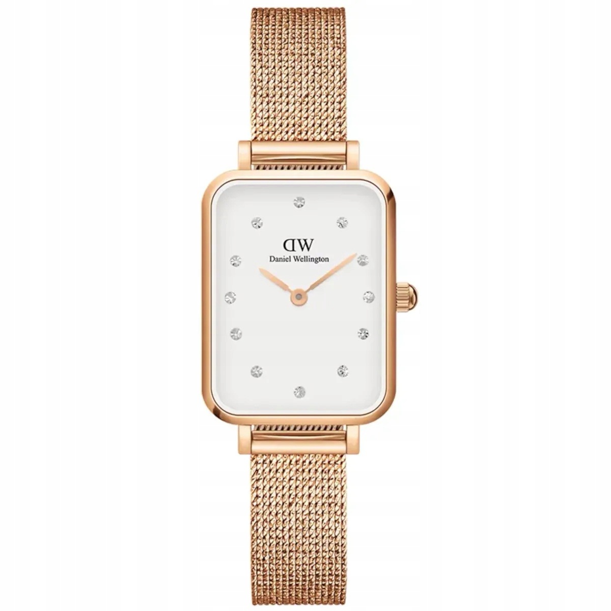 Hodinky Daniel Wellington Quadro 20x26 Pressed Melrose Lumine zlaté