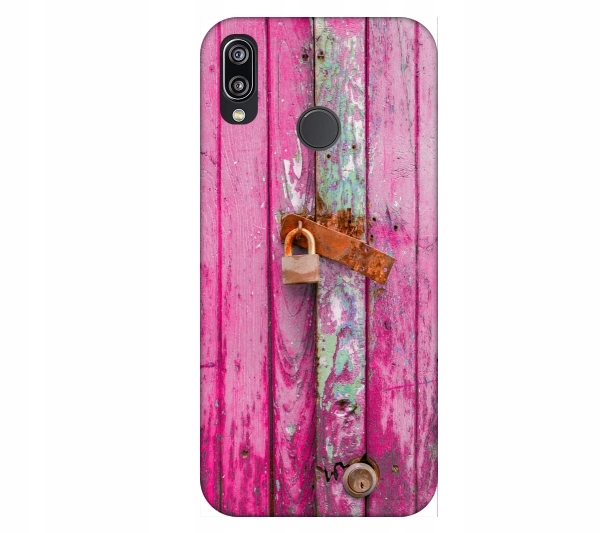 

Etui pokrowiec Huawei P20 Lite Rózowe drzwi