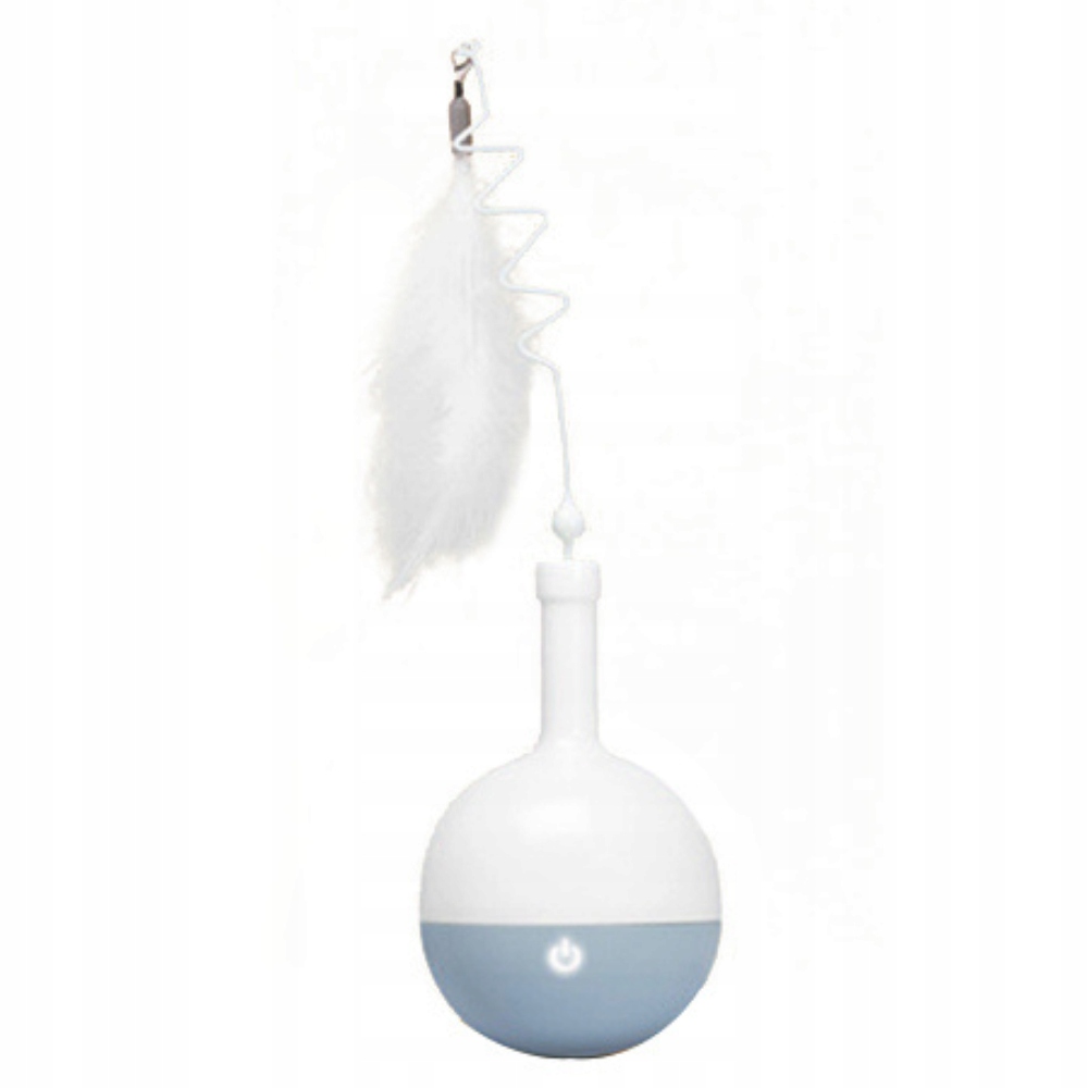 

Zabawka interaktywna z piórkiem dla kota