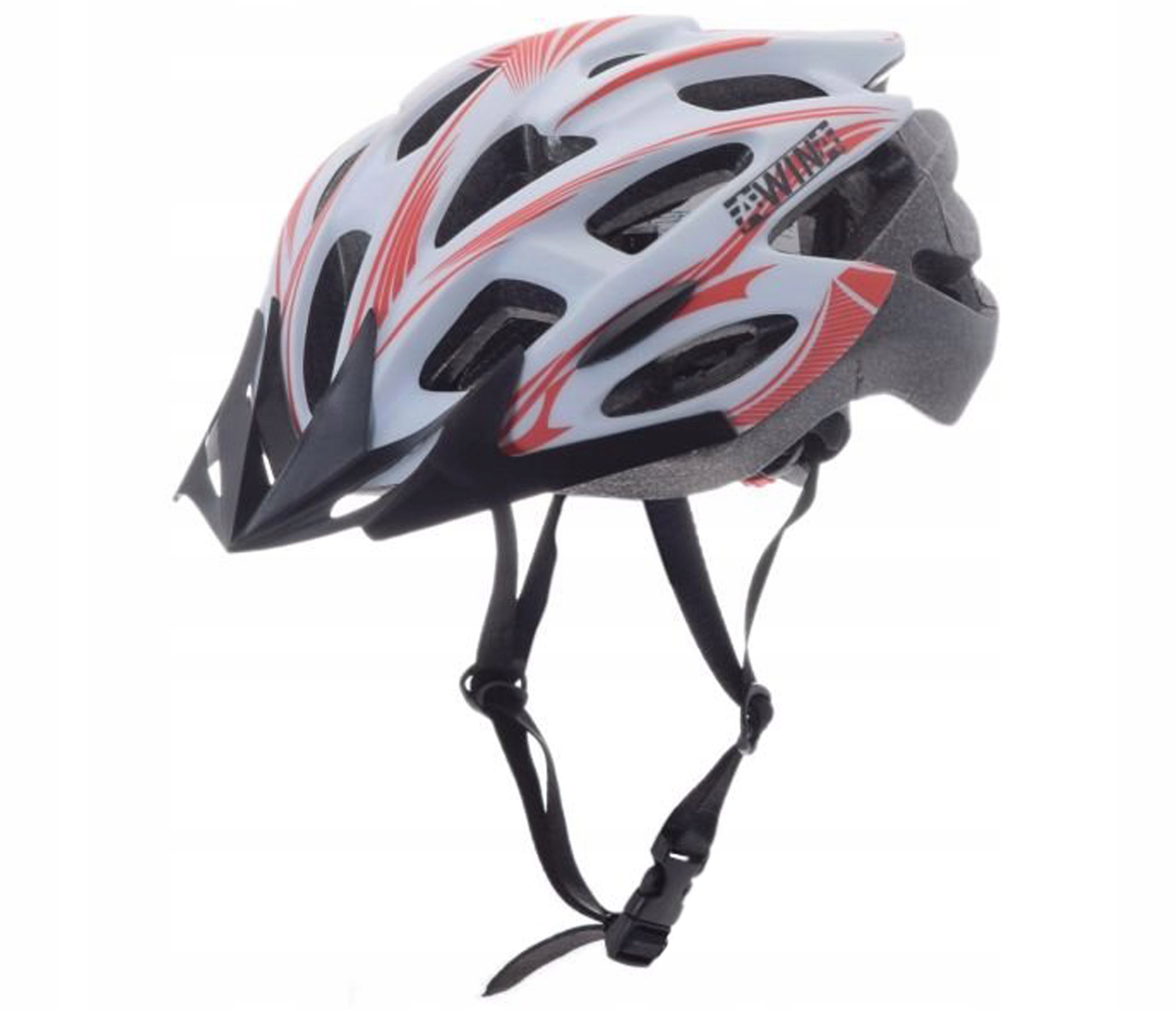 Kask Rowerowy Na Rower Hulajnoga Damski Męski Regulowany Rolki Biały M