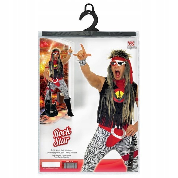 STRÓJ GWIAZDA ROCKA GWIAZDY ROCKA PIOSENKARZ ROCK M Marka Widmann