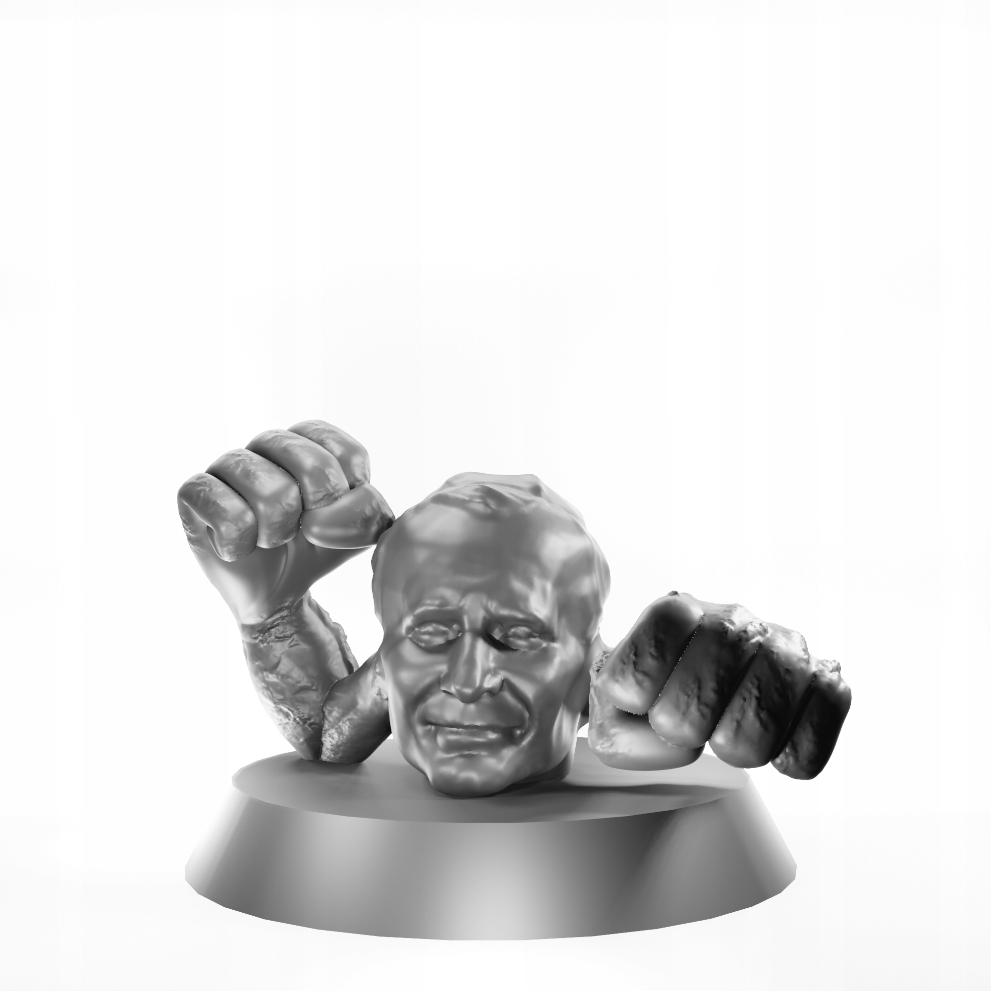 FIGURKA RPG - SERIA PAPAJMON - PAPADUDE - SZARY 25 MM