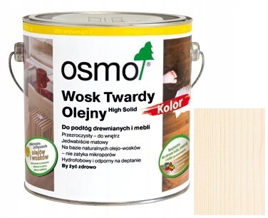 Osmo 3040 2,5L Tvrdý Vosk Bílý Wawa