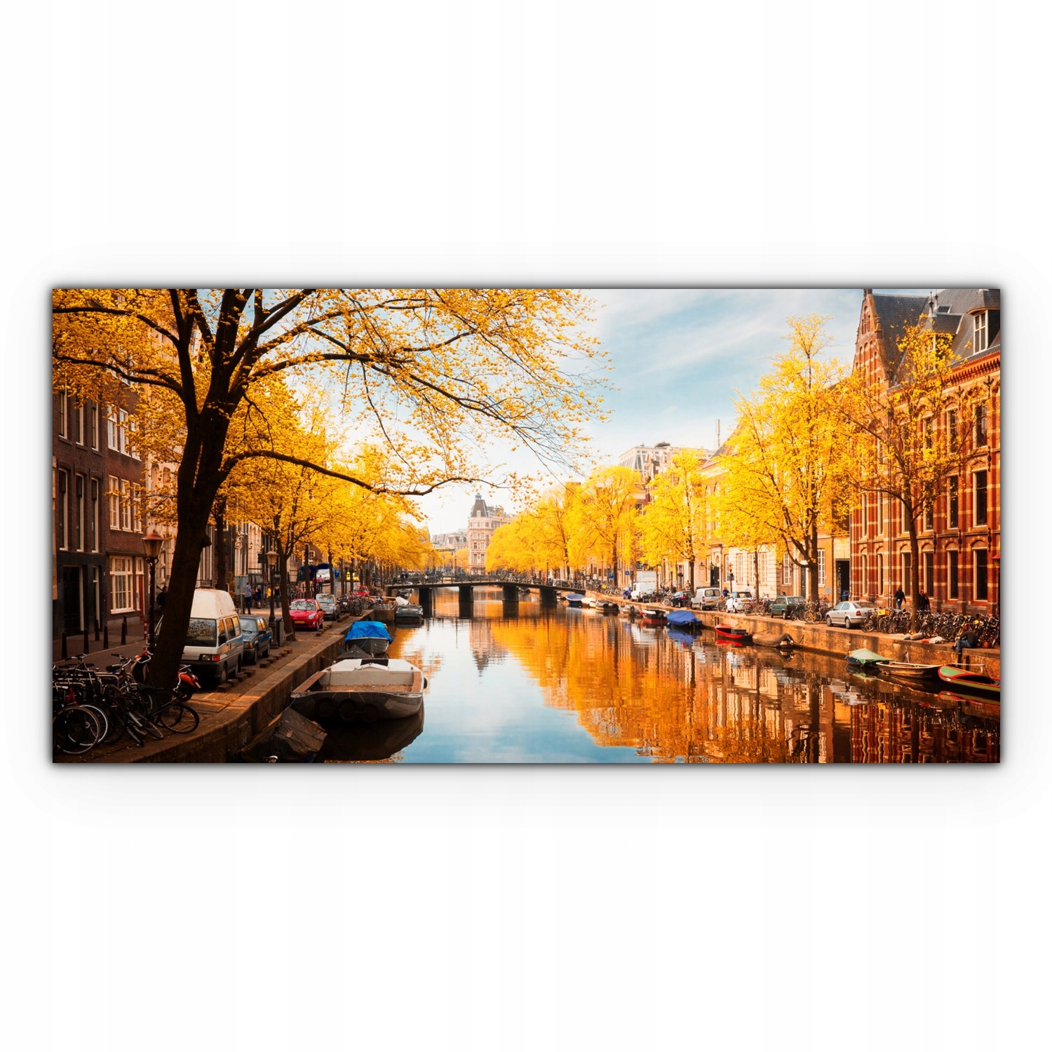 

Canvas na ramie na ścianę 120x60 Amsterdam Jesień