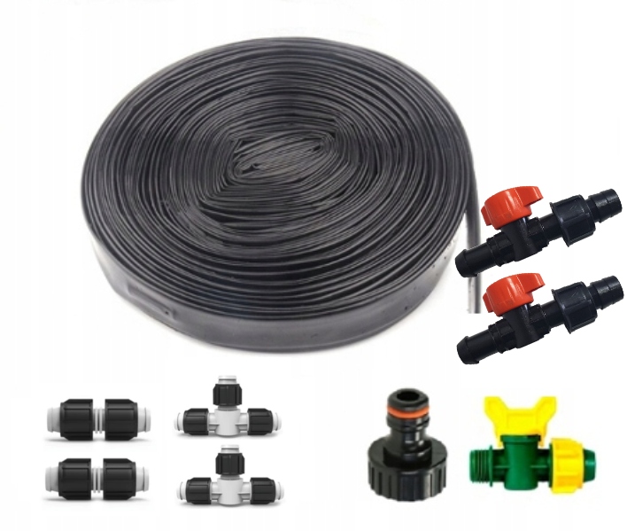 

Taśma kroplująca 100 metrów złączki