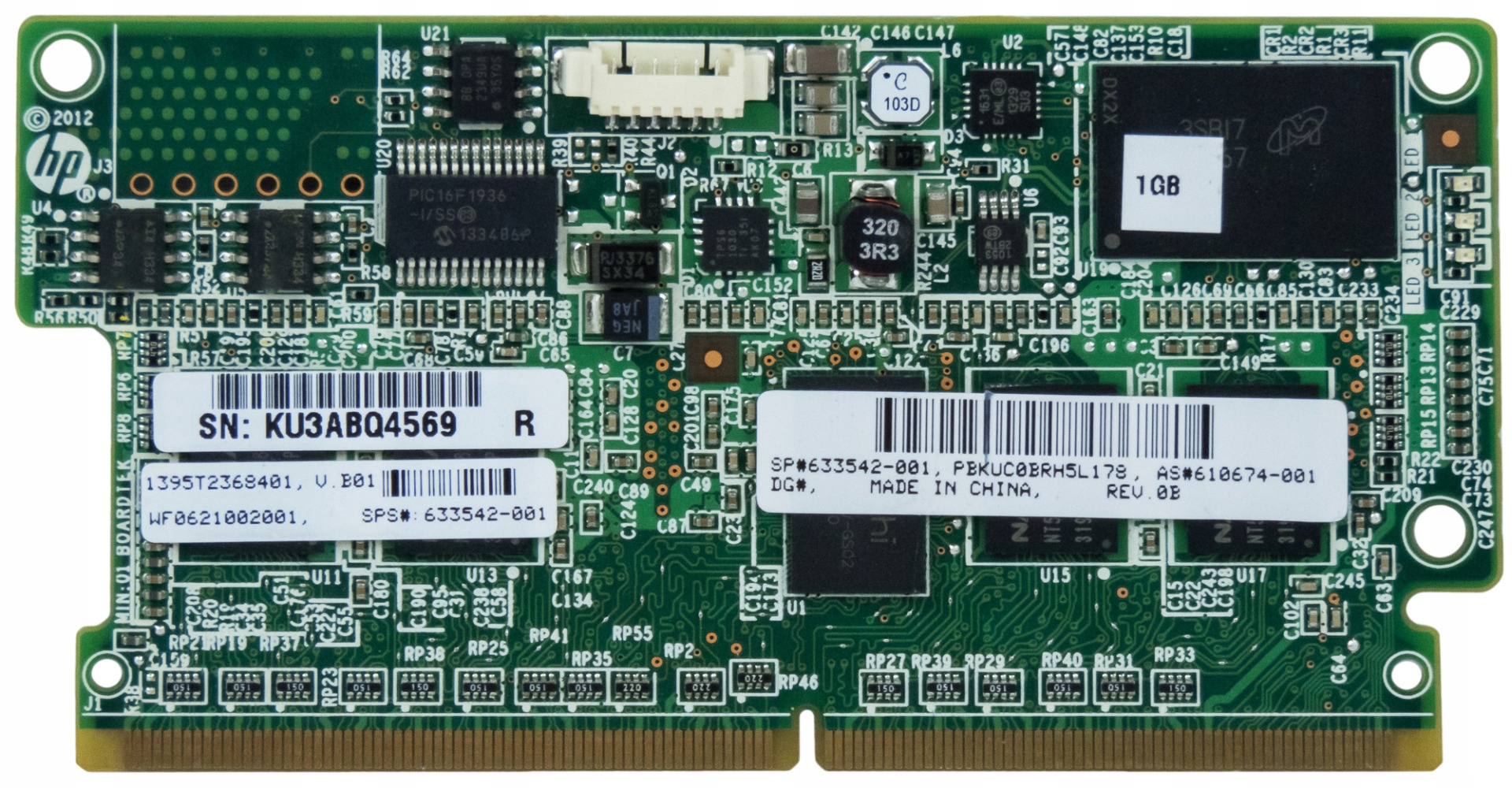 Hp 633542-001 1GB flash paměť pro zápis