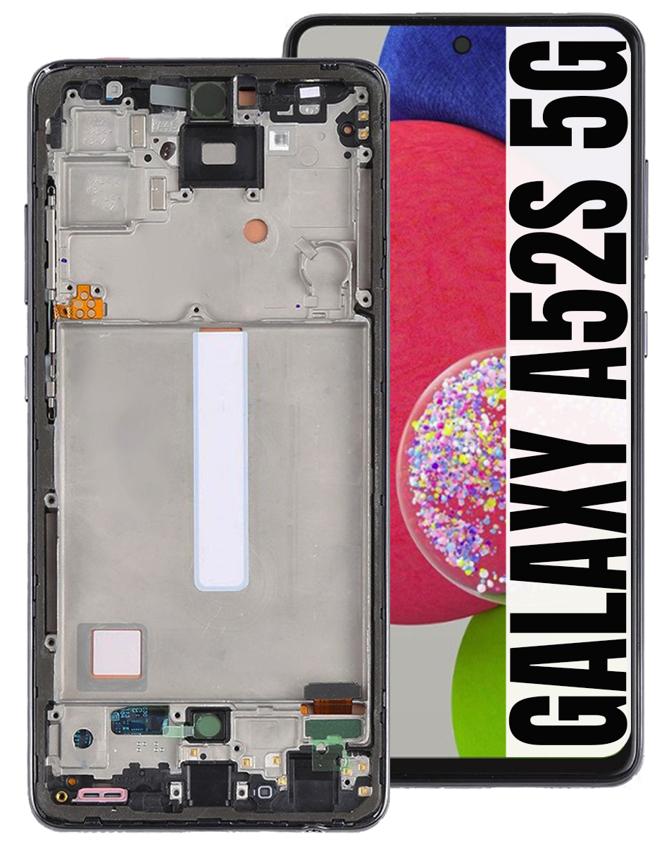 Displej Pro Samsung Galaxy A52S 5G Plná Velikost 6,5" Oled Obrazovka Rámeček
