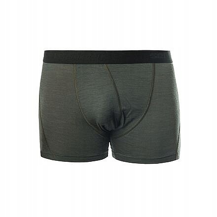 Sensor Merino Air pánské trenky olive green velikost XL