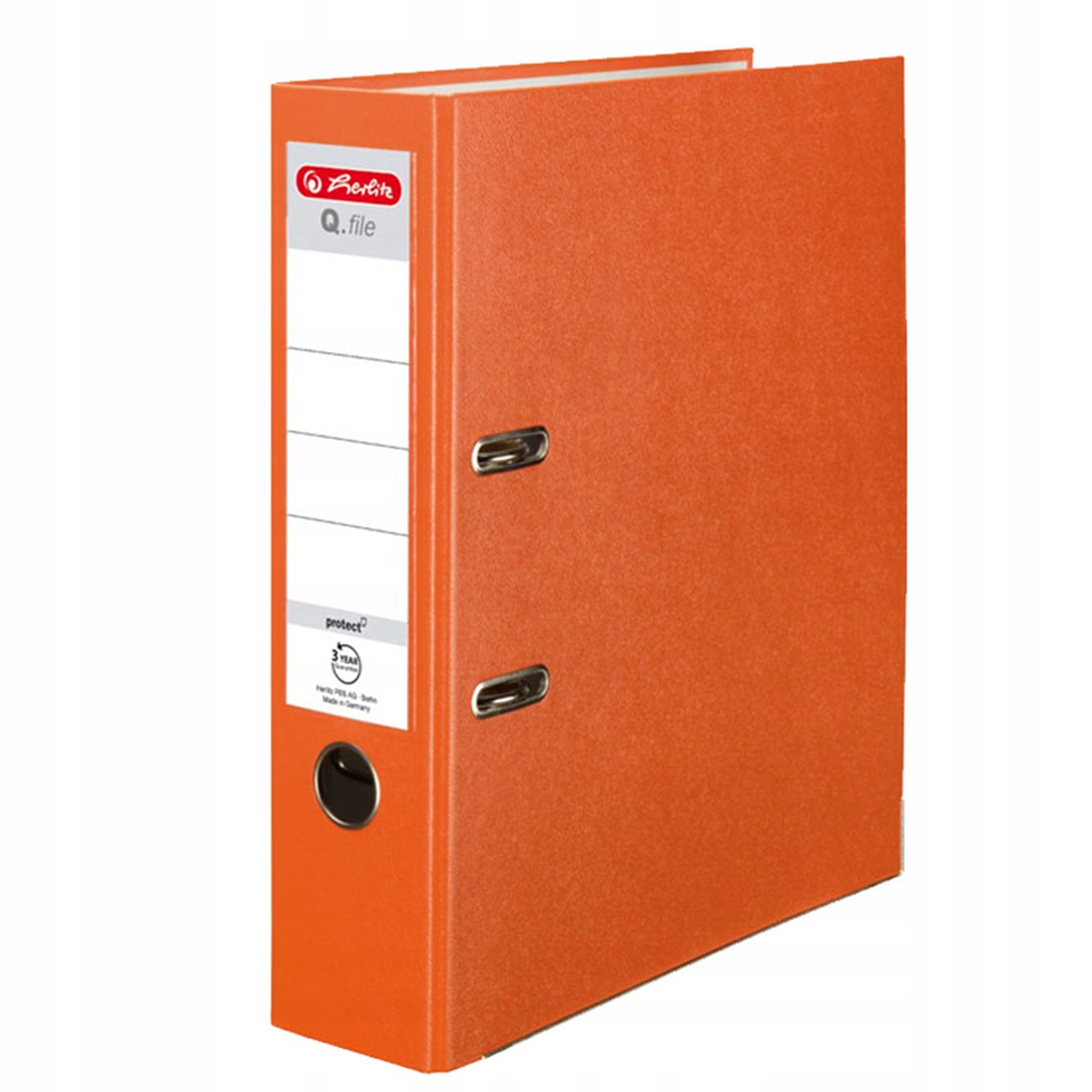 

Segregator Segregatory Herlitz A4 80mm Pomarańczow