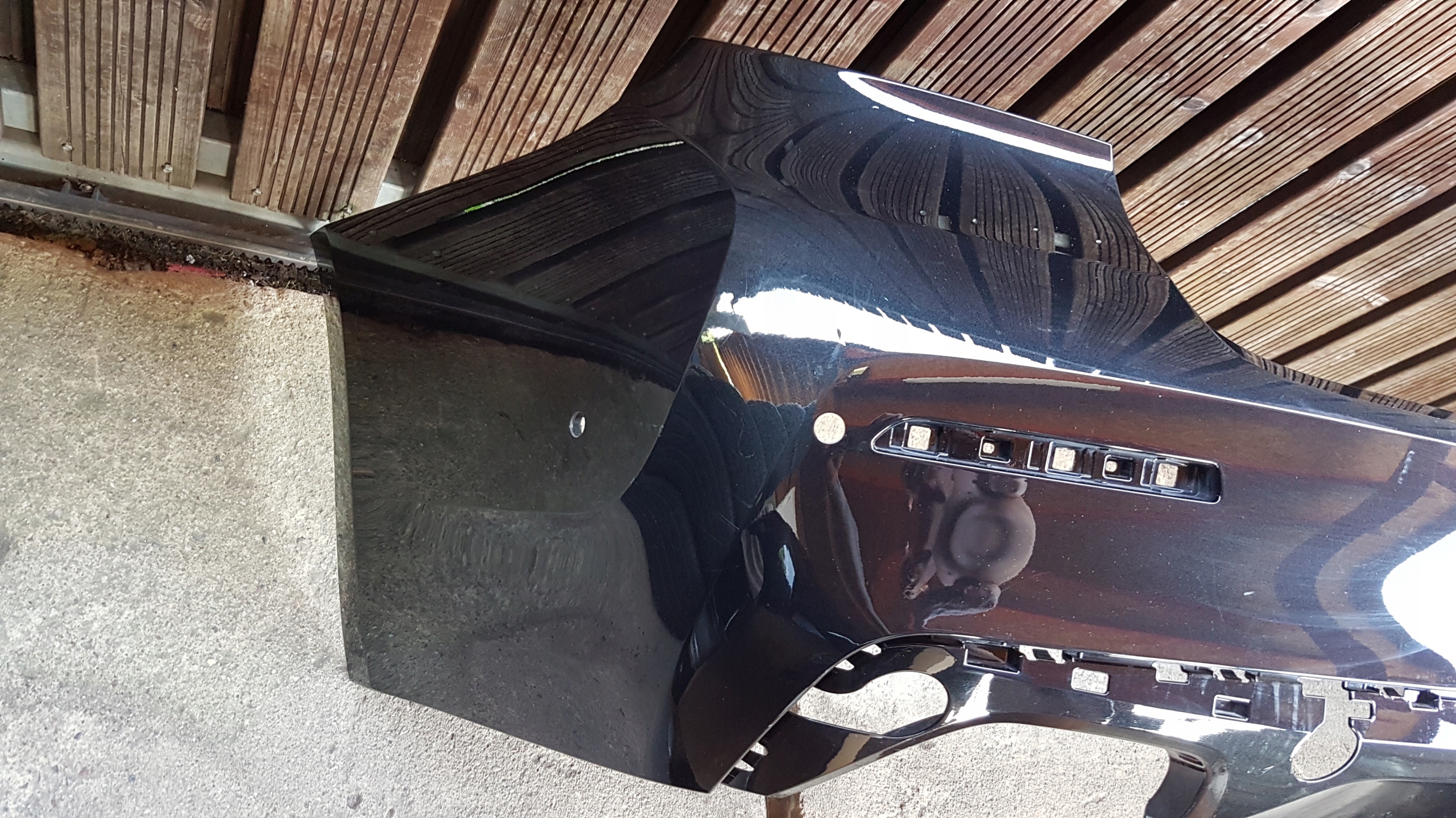 bumper rear rear part BMW G30 LCI LIFT