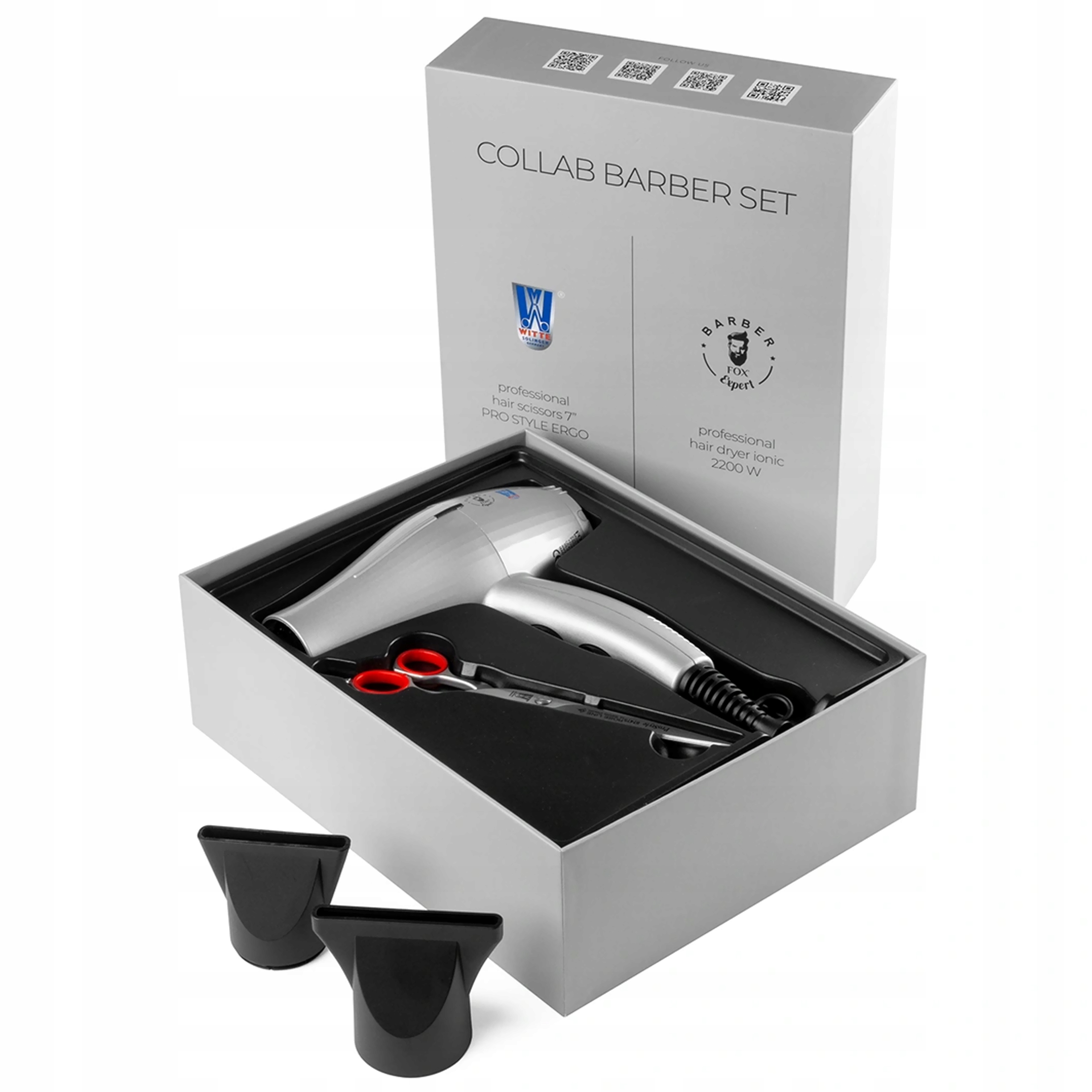 Zestaw dla barbera Fox Collab Barber Set do cięcia i stylizacji 1 szt.