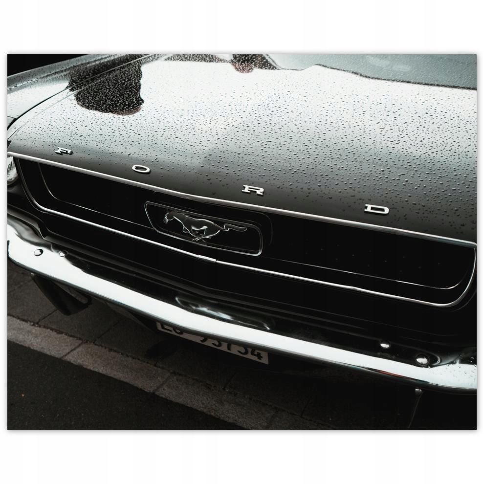

Plakat 50x40 Ford Mustang Samochód Usa