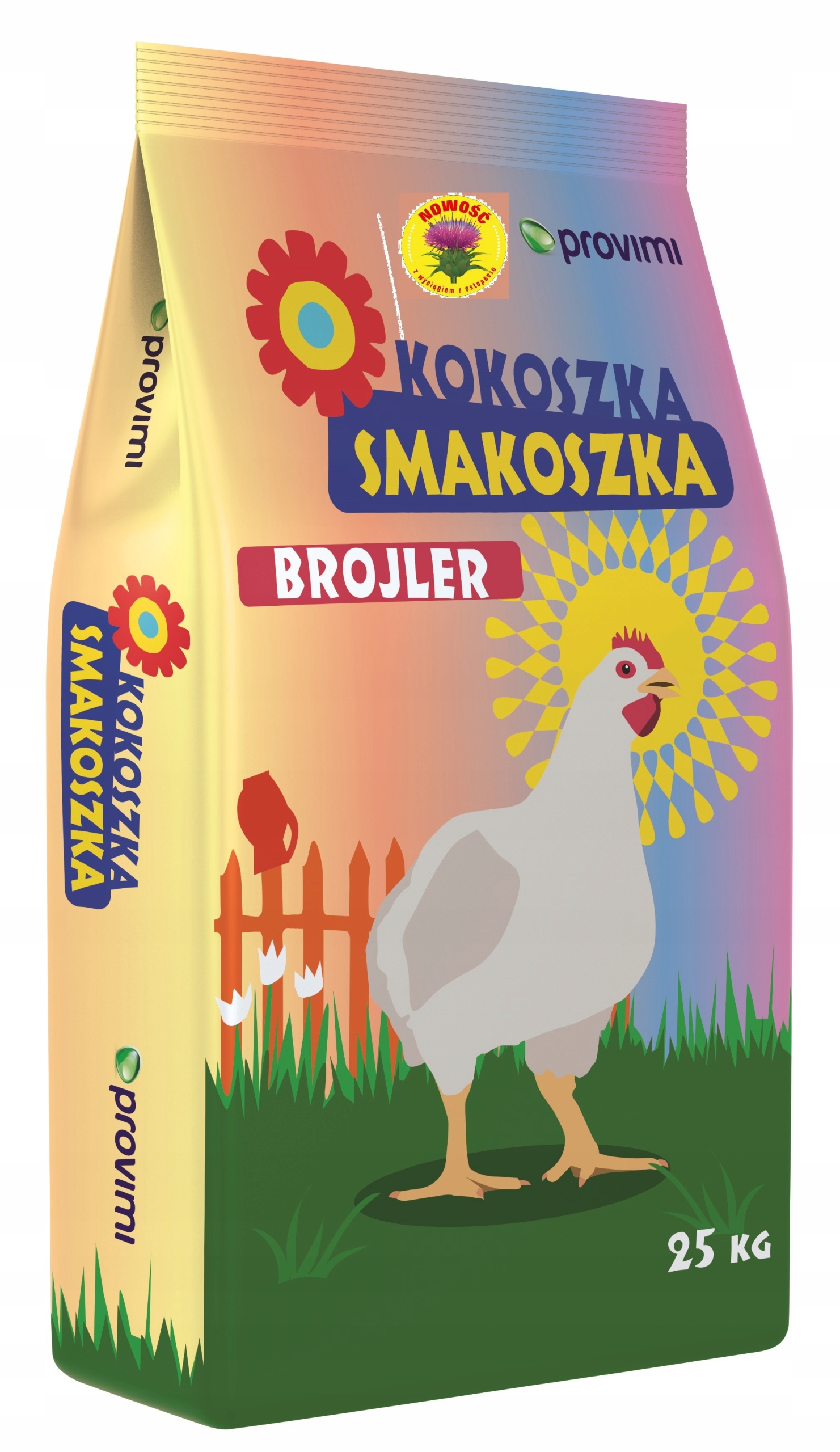 KOKOSZKA SMAKOSZKA BROJLER 1 - pasza dla kur, tucz