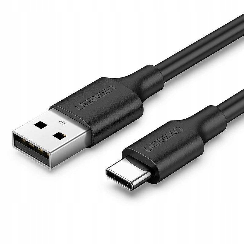 Ugreen Kabel Przewód Usb Usb Typ C 2 A 0,5M Czarny (60115)
