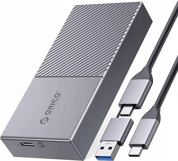 Obudowa NVMe 40 Gb/s do Thunderbolt 3/4 USB 3.2/3.1/3.0/2.0, USB-C USB4 M.2