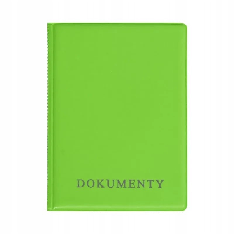 

Etui na dowód osobisty rejestracyjny karte Zielony