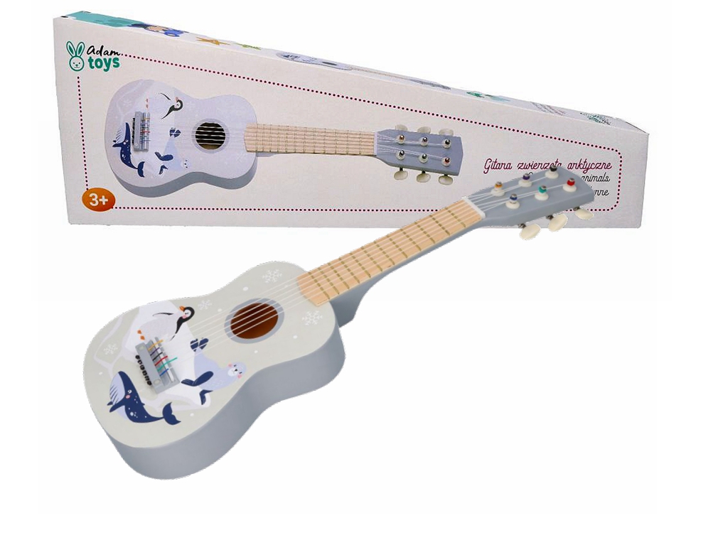 

Adam Toys Gitara Drewniana Zwierzaki Arktyczne 3+
