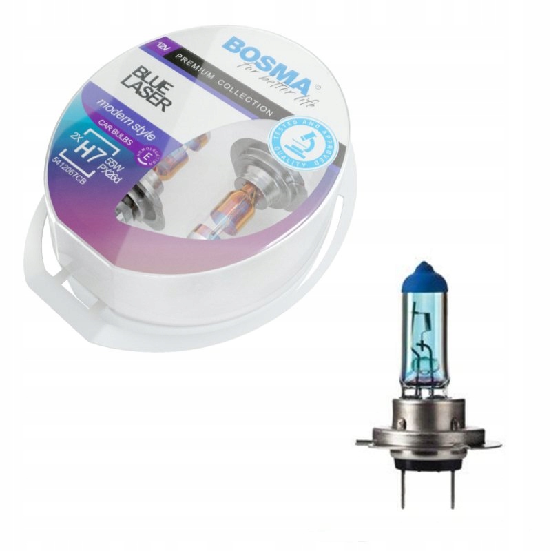 

Blue Laser 12V 55W PX26D H7 Twin Box