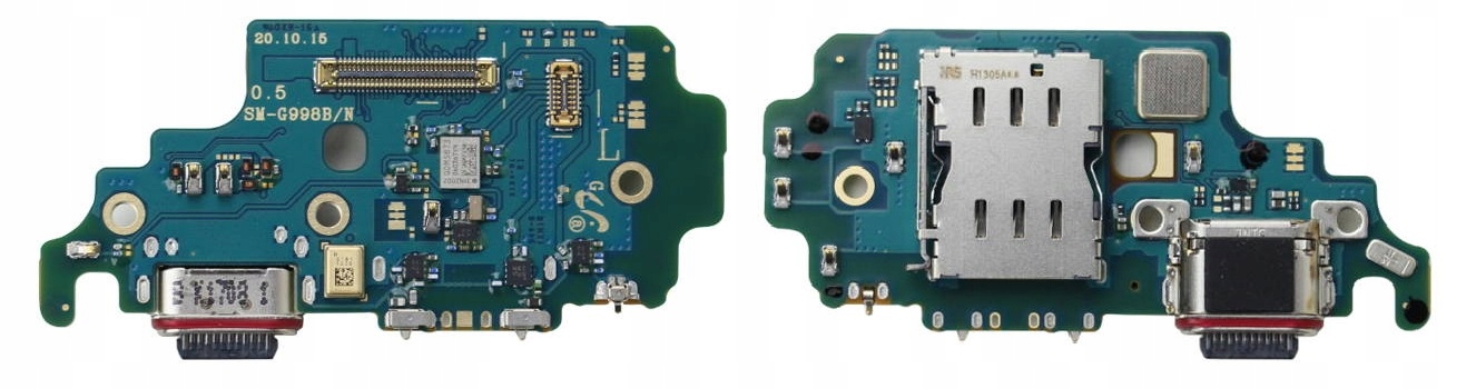 Nowe Oryginalne Gniazdo Płytka Port Ładowania Samsung S21 Ultra SM-G998B