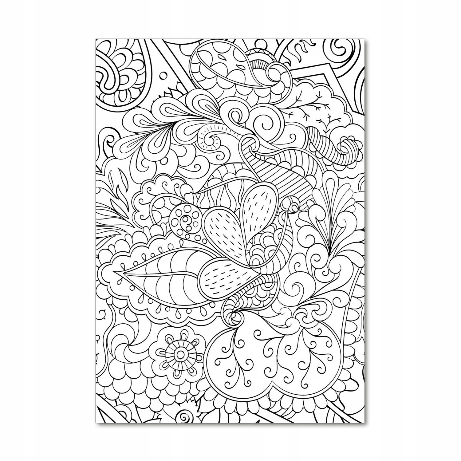 

Foto obraz szkło hartowane Tło Zentangle 70x100 cm