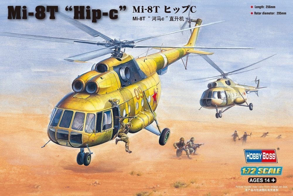 Mil Mi-8T Hip-c Hobby Boss 87221 měřítko 1/72