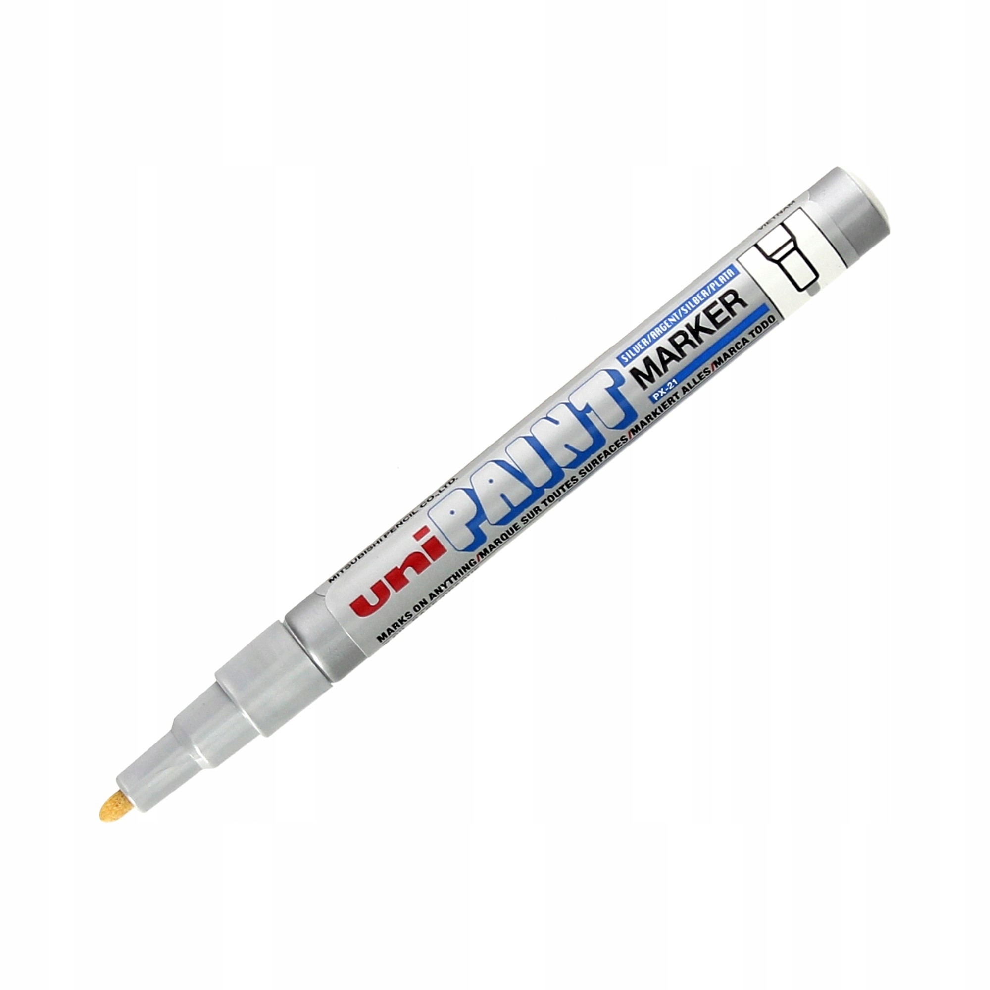 Marker olejowy UNI PX-21 1,2mm srebrny Marka UNI