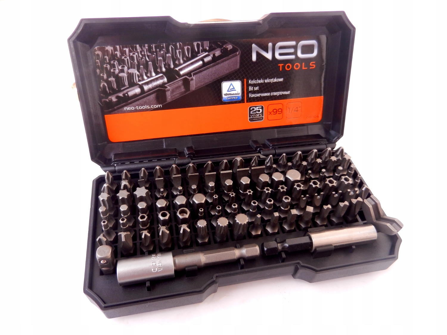 

Końcówki Wkrętakowe Bity Torx Imbus x99 Neo 06-104