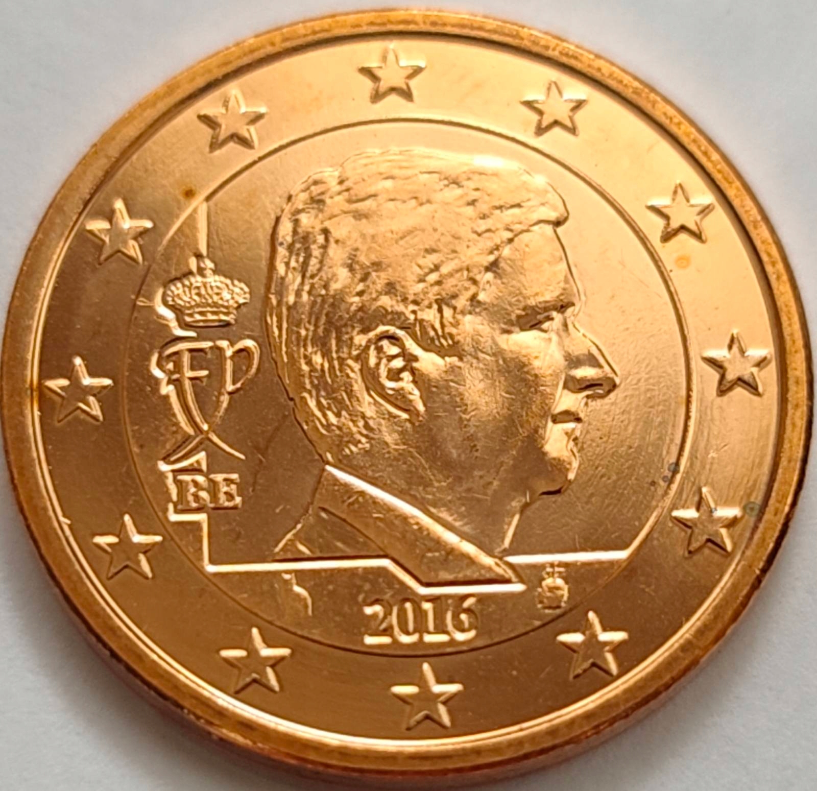 4401 - Belgia 5 eurocentów, 2016
