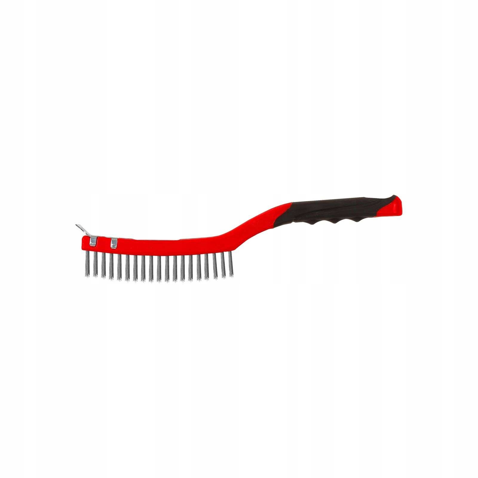 Proline Szczotka druciana ze stali nierdzewnej 3x19 rzędów, 340mm