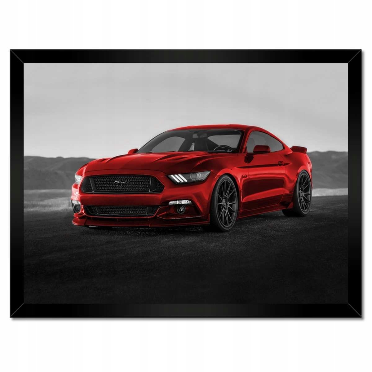 Plakáty v rámu 40x30 Ford Mustang Auto Usa