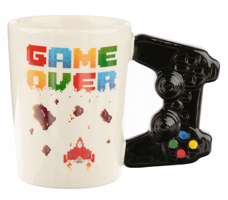 

Kubek Gracza Game Over Fana Gier Uszy Kontrolery