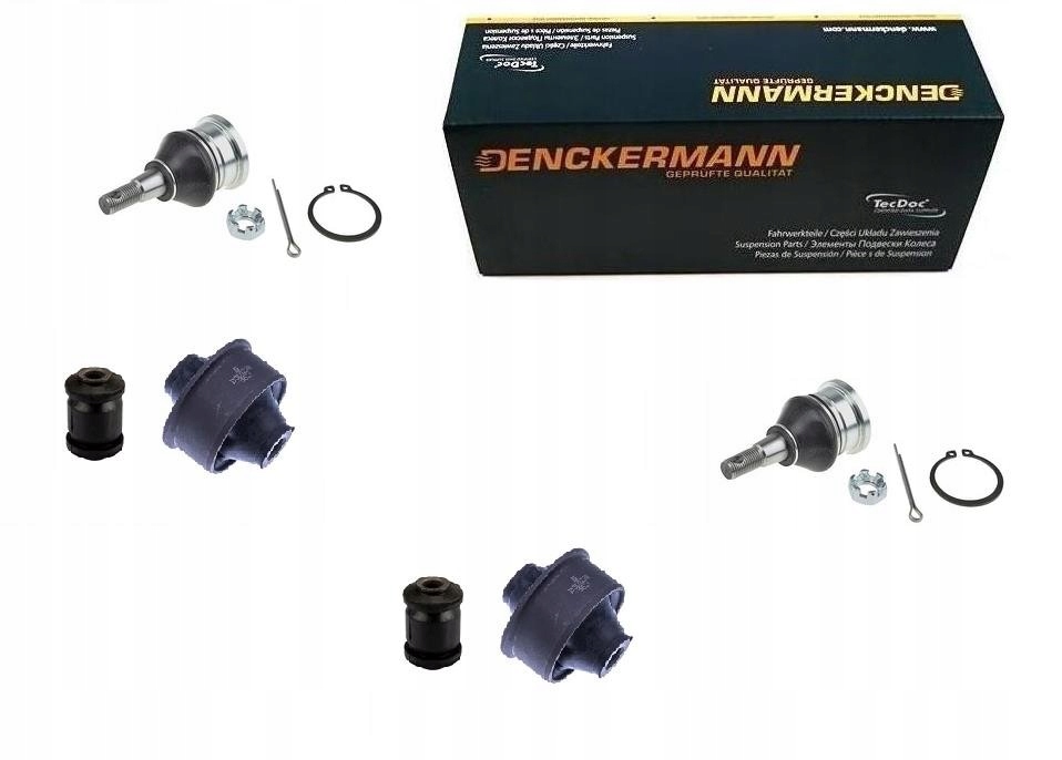 Čepy Pouzdra Kyvadla Čep Yaris I, Verso 1999-2006 Přední Sada 6 Ks