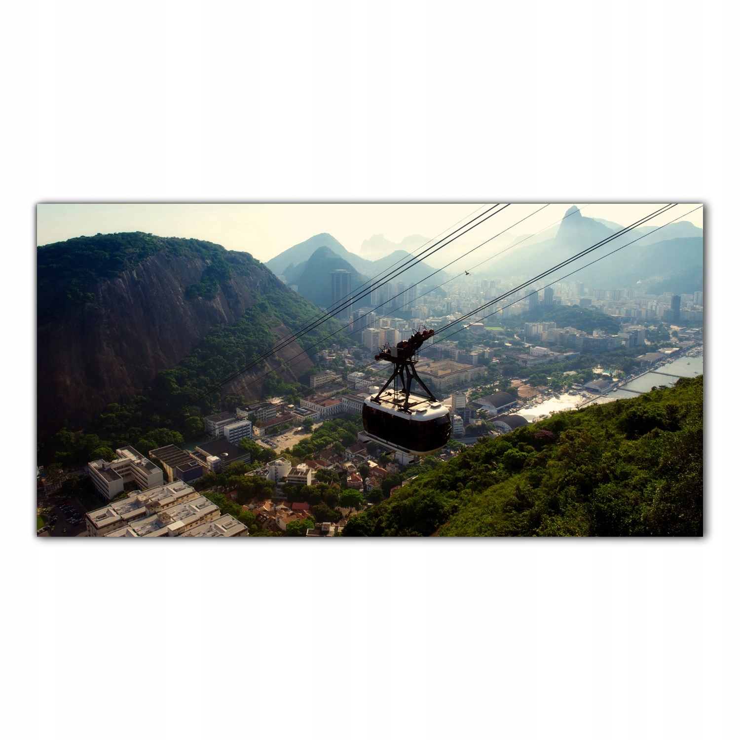 Hory Pao de Acucar 140x70 Tvrzené sklo lacobel