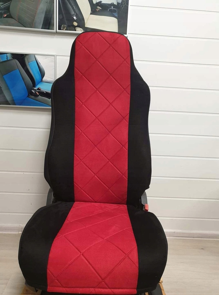 POKROWCE SAMOCHODOWE TIR RENAULT Magnum ALCANTARA Typ pokrowiec