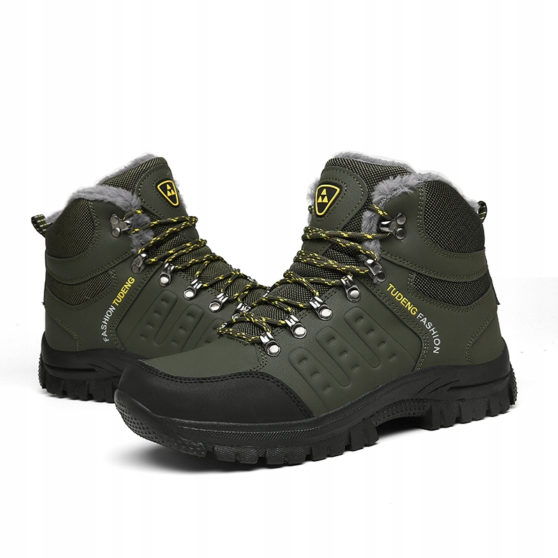 CIEPŁE BUTY TREKINGOWE ZIMOWE OCIEPLANE ŚNIEGOWCE Marka bez marki