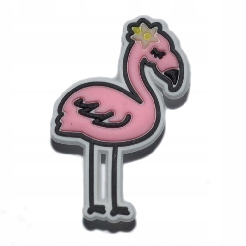 

Zwierzęta Przypinka do Crocs Flaming 2713