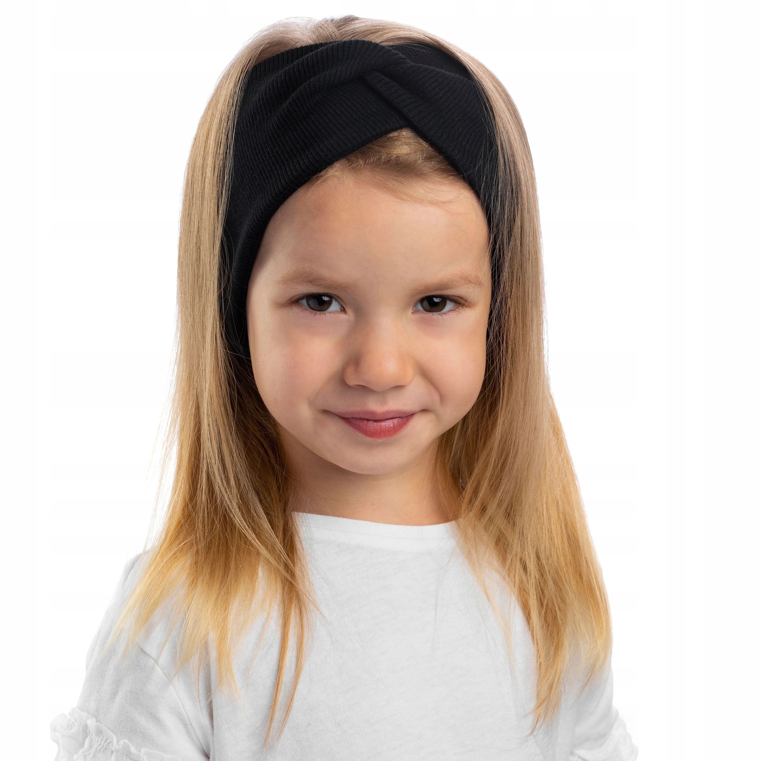 Opaska przeplatana bawełna kolory prążek 40-47 Rozmiar 40-47 cm