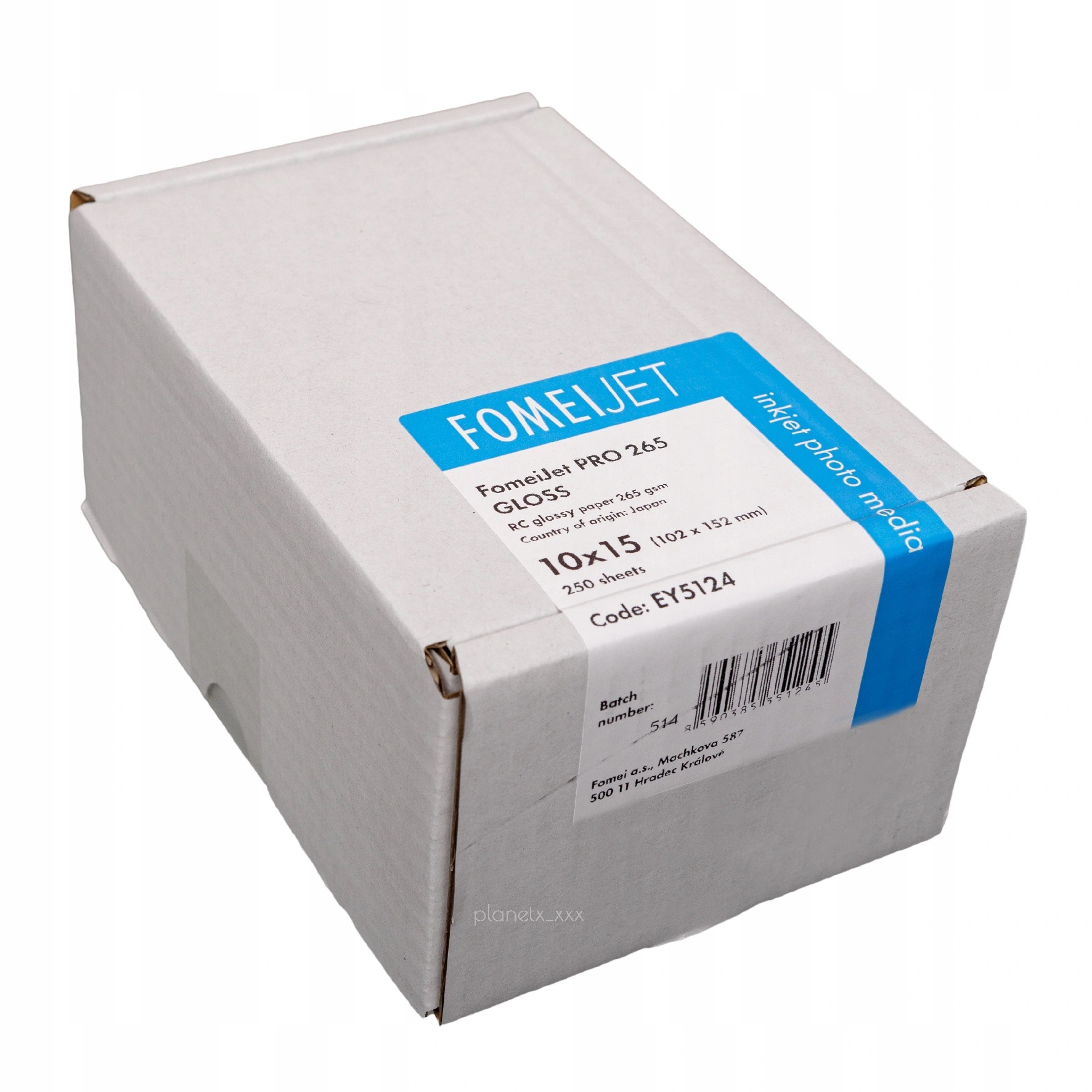 Papier fotograficzny Fomei Pro Gloss 265gsm 10X15 250 arkuszy