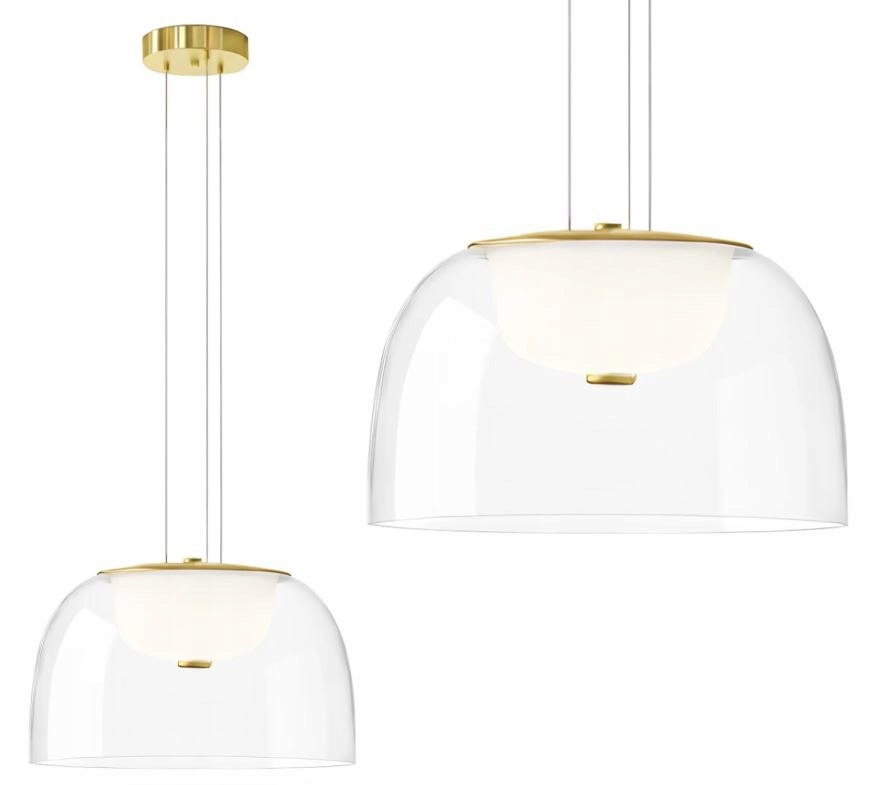 Lampa wisząca Led APP1690-1PC B złota