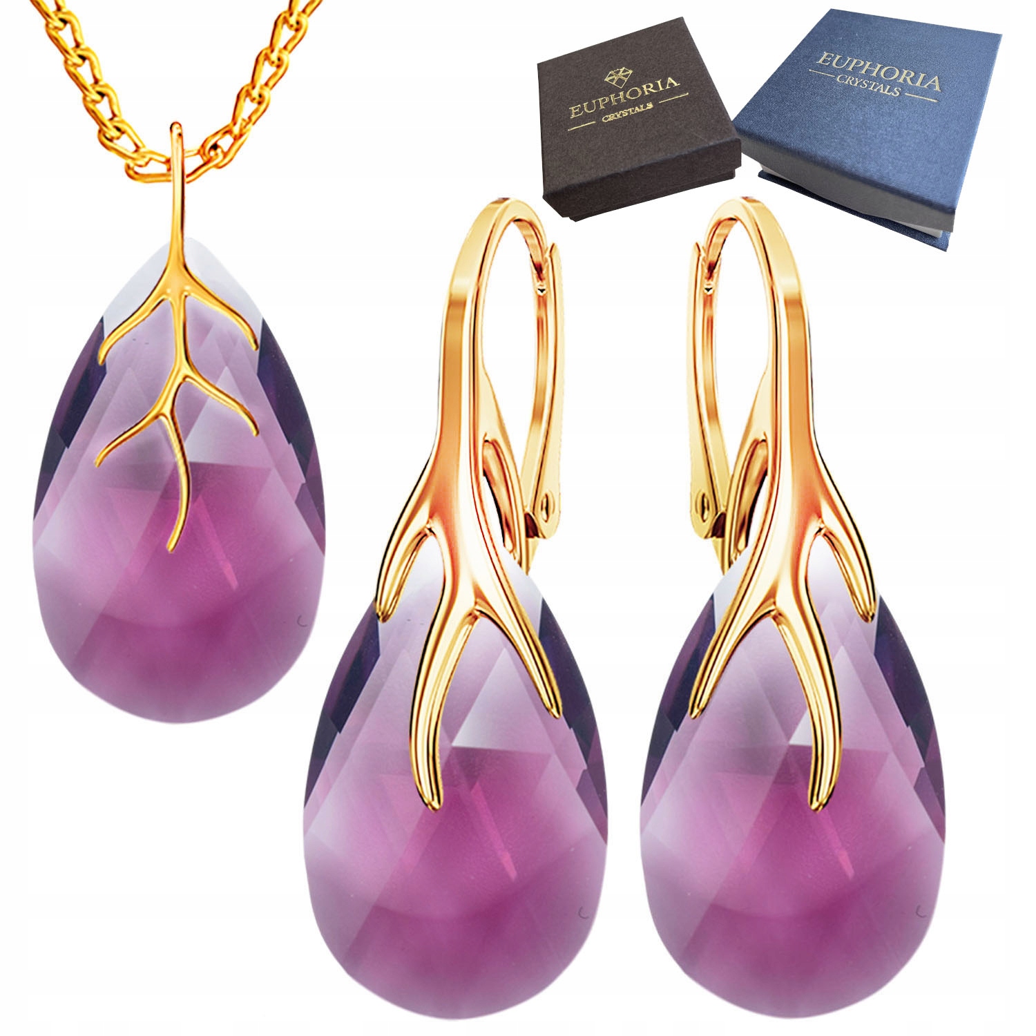 Sada šperků Stříbro 925, Náušnice , přívěsku Řetízek pro manželku