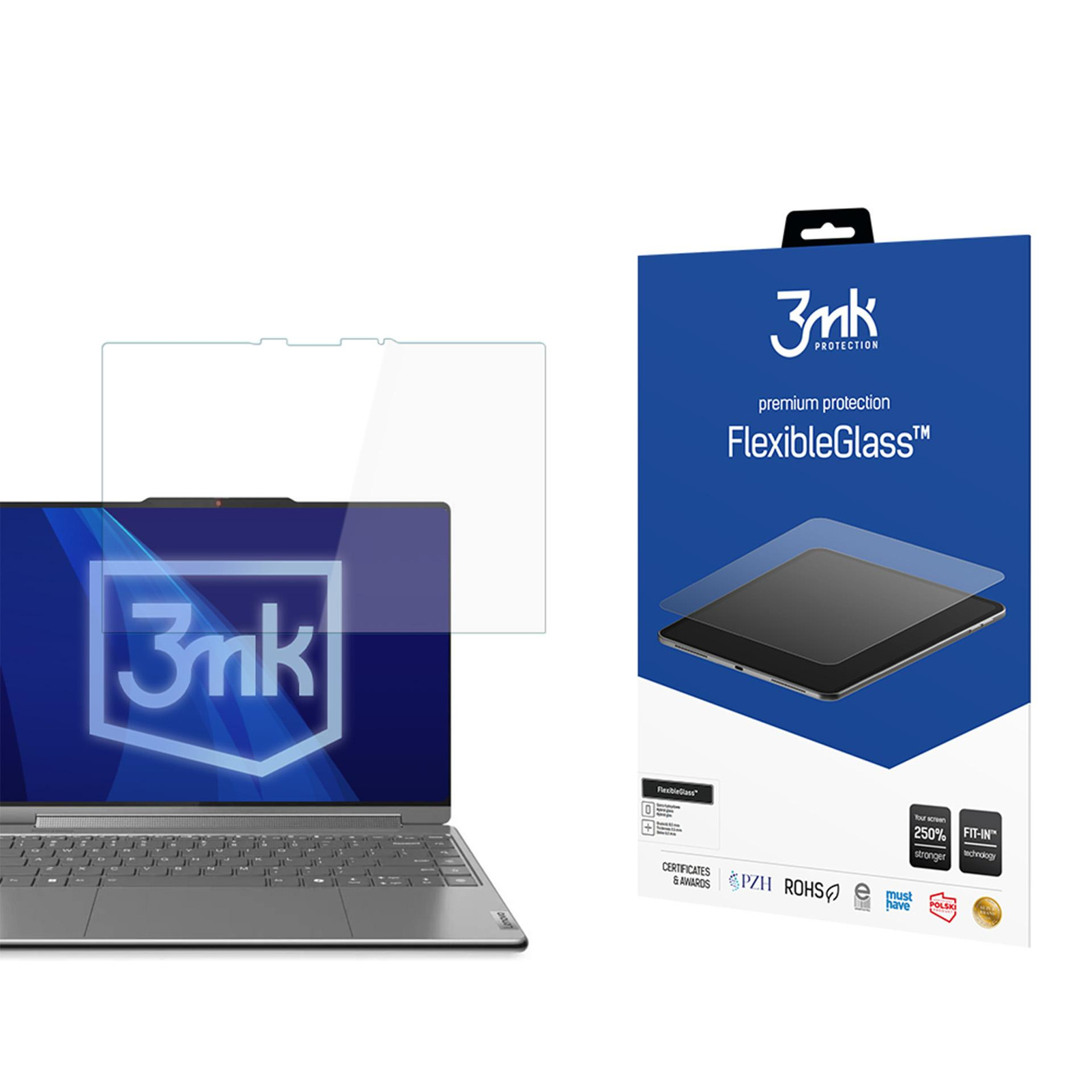 Hybridní Sklo pro Lenovo Yoga 9 2-in-1 14IMH9 3mk FlexibleGlass