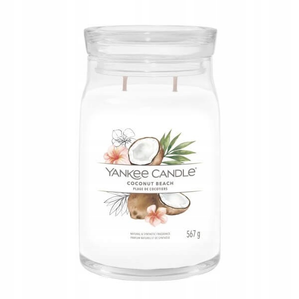 Yankee Candle Coconut Beach 567 g Vonná svíčka