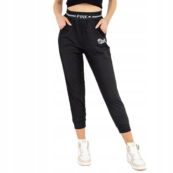 

YY30-1NM Black Czarne Dresy Damskie S/m 37