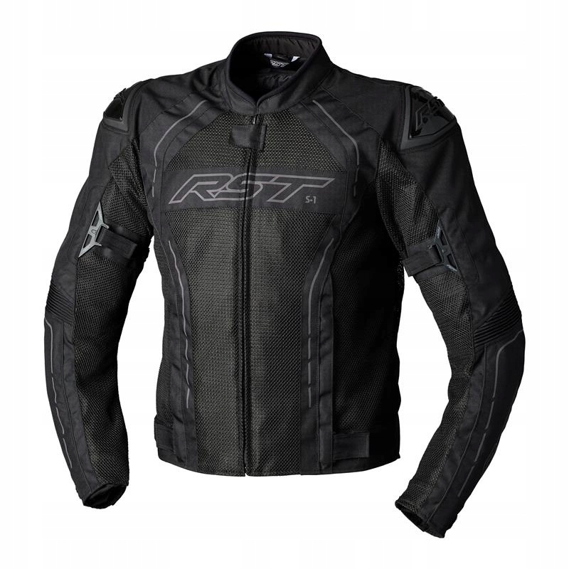 Textilná motocyklová bunda Rst S1 Mesh Ce Black/black čierna Darčeky