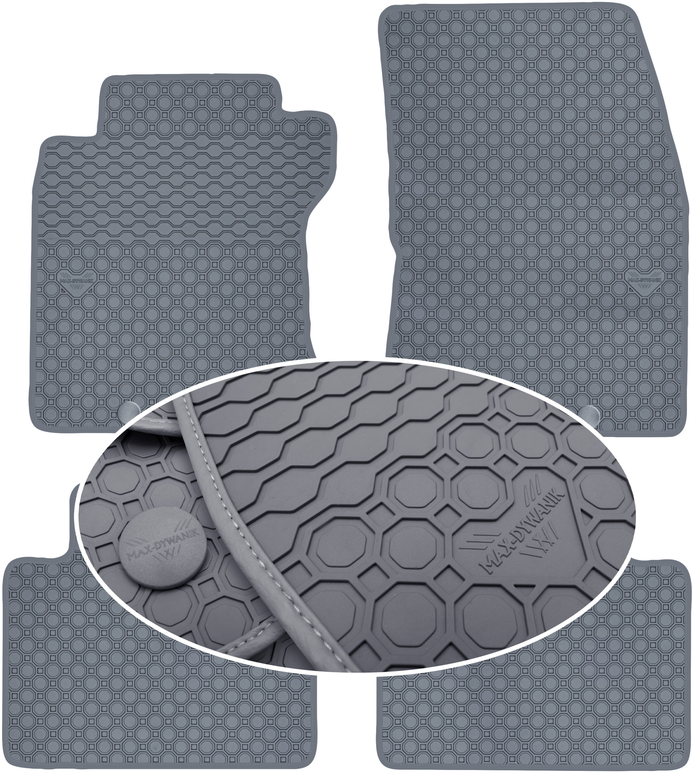 Nissan X-Trail III T32 2014 Koberce Šedé